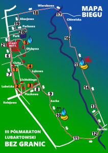 Trasa półmaratonu